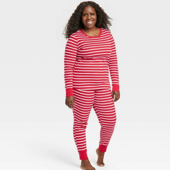 Intimates & Sleepwear | Womens Striped 10 Cotton Pajama Set | Poshmark